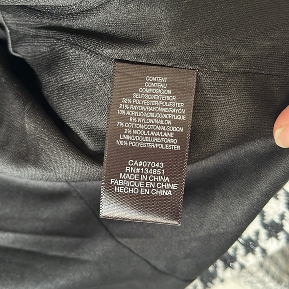 WAYF cropped houndstooth blazer size S - Picture 3 of 4